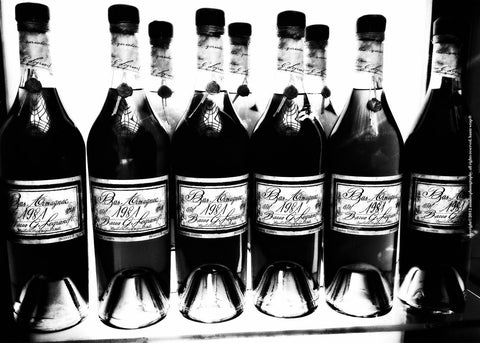 Bottles of Bas, Black & White