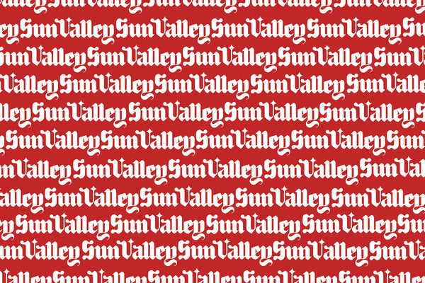Sun Valley Resort Repeat Logo- Red